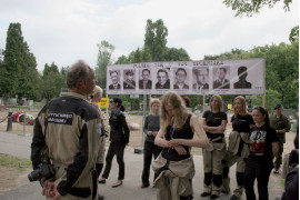 JOANNA BOROWSKA, FORUM. Prof. Krzysztof Szwagrzyk, pełnomocnik prezesa IPN ds. poszukiwań miejsc pochówku ofiar terroru komunistycznego, od 2012 r. kieruje pracami archeologiczno-ekshumacyjnymi na tzw. &#8222;Łączce&#8221; na warszawskich Powązkach.