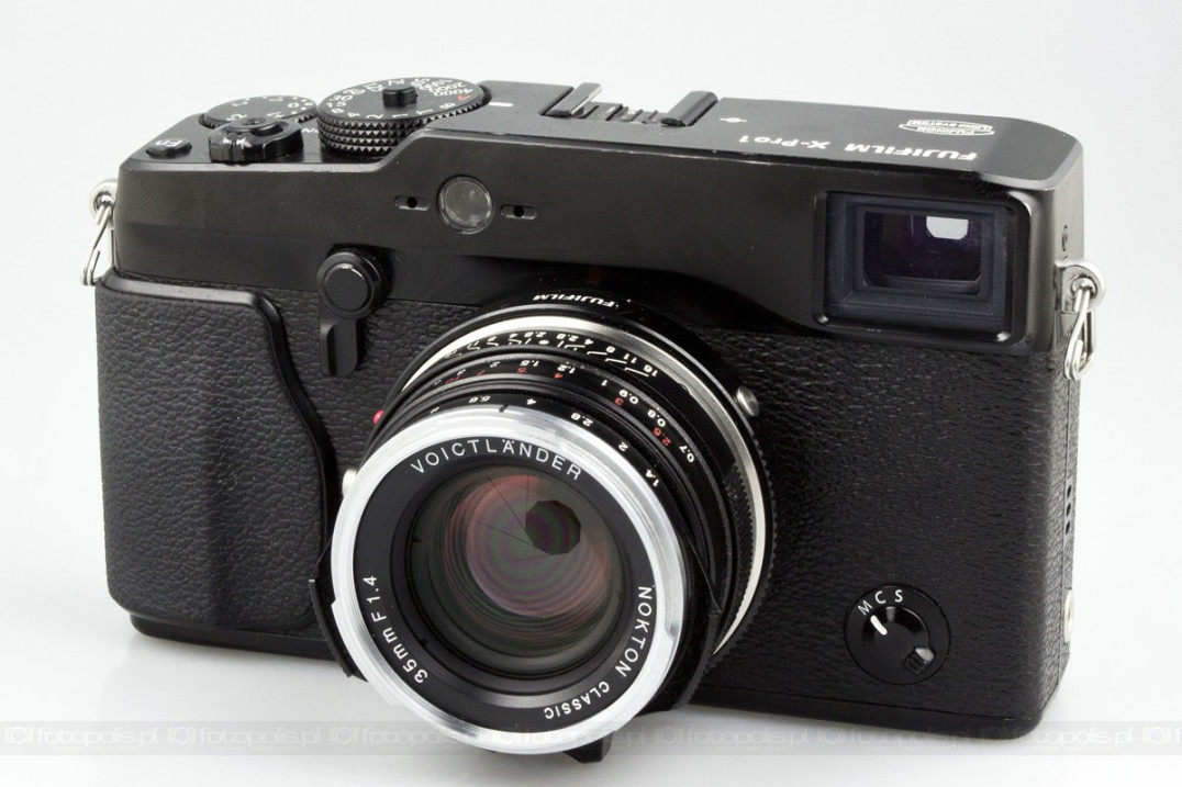 Fujifilm adapter na bagnet M - test