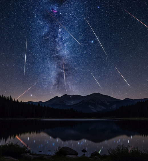 Perseidy 2025: Jak sfotografować sierpniowy deszcz meteorów oraz koniunkcję Wenus i Jowisza
