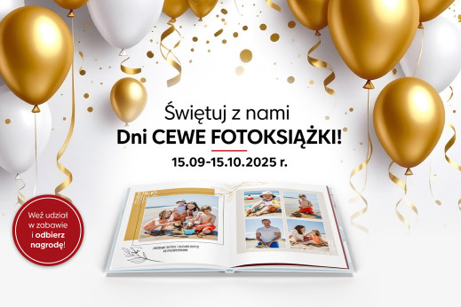 Konkursy i inspiracje na Dni CEWE FOTOKSIĄŻKI. Zajrzyj do CEWE!
