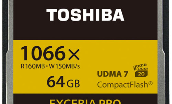 Exceria Pro - szybkie karty CF Toshiby