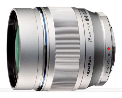 Olympus M.Zuiko Digital ED 75mm f/1,8 - więcej informacji
