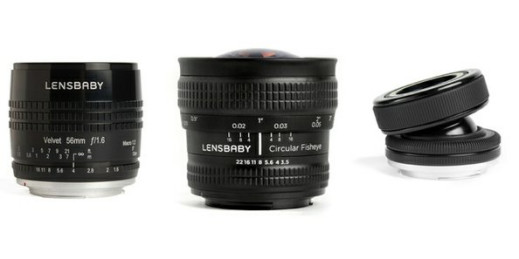 Kolejne obiektywy Lensbaby z mocowaniem Fujifilm X