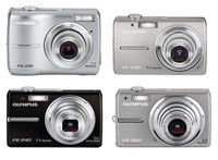 Olympus FE-210, FE-230, FE-240 i FE-250 - ładniej i ciekawiej