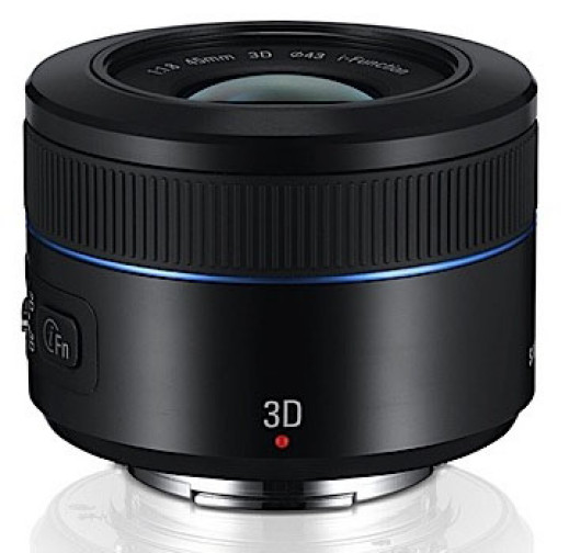 Samsung NX 45 mm f/1.8 2D/3D
