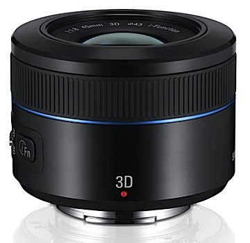Samsung NX 45 mm f/1.8 2D/3D