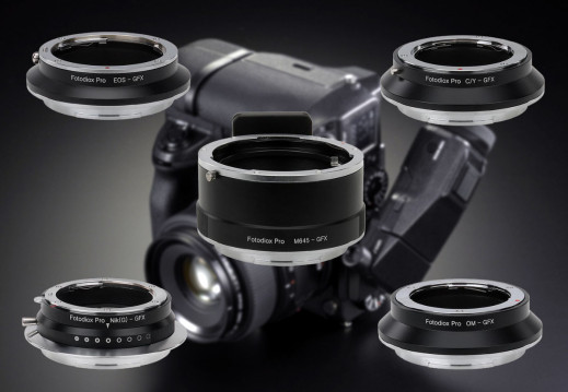 Dzięki adapterom Fotodiox do Fujifilm GFX 50S podepniesz szkła z 5 różnych systemów