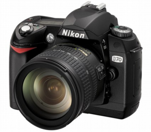 Test lustrzanki Nikon D70