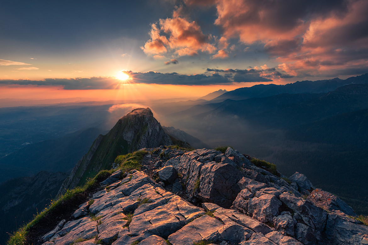 fot. Adam Foryś, nominacja w kat. Landscape, "Sunrise in the Mountains"