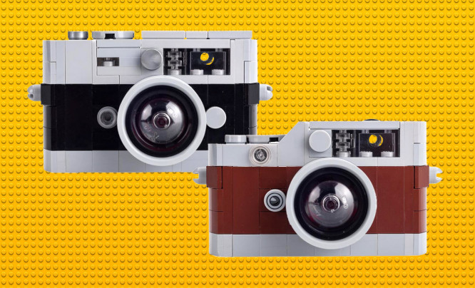 Gdy nie stać cię na czerwoną kropkę… czyli aparaty Leica z klocków Lego