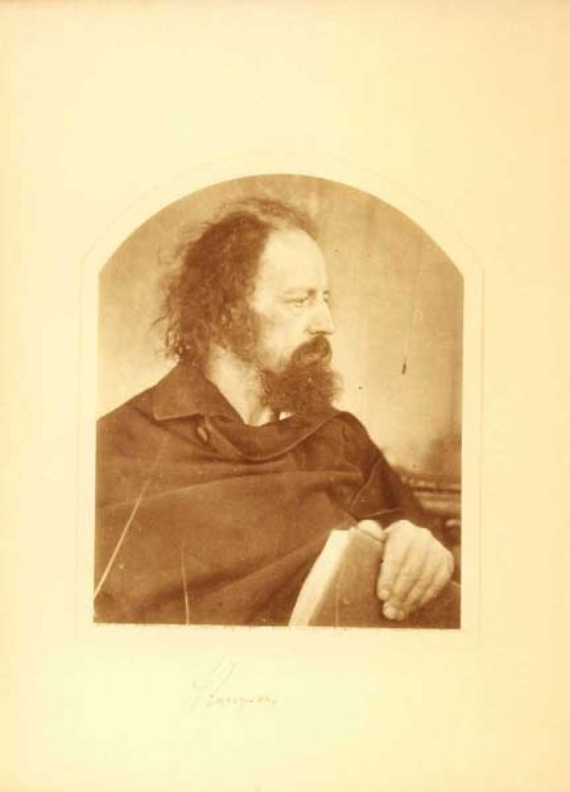 fot. Julia Margaret Cameron "The Dirty Monk" z wystawy "Idylls of the King"
