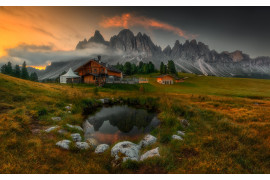 fot. Tomasz Rojek, nominacja w kat. Landcape, "Geisler Alm"