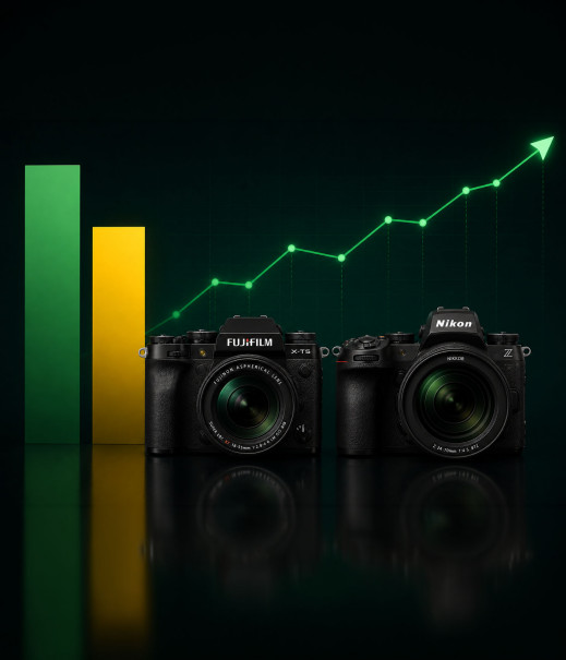 Fujifilm wyprzedza Nikona - nowy układ sił na rynku