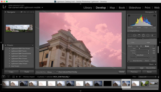 Adobe Lightroom 6 - Filter Brush