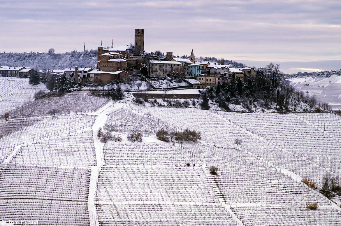 fot. Thomas Hyland, "A Langhe Winter", 1. miejsce w kategorii Errazuriz Wine Photographer of the Year - Places