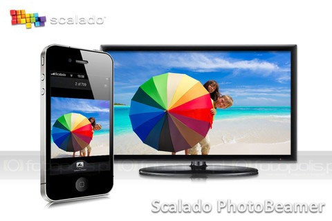 Scalado PhotoBeamer - z iPhone'a na ekran