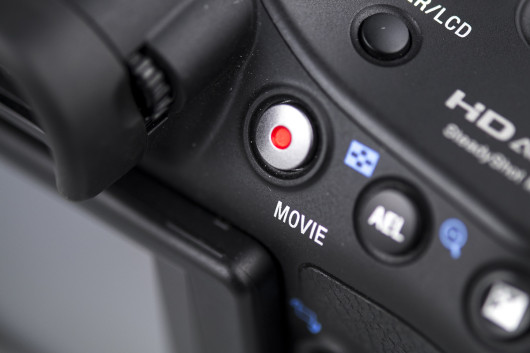 Sony SLT-A58 - klawisz nagrywania