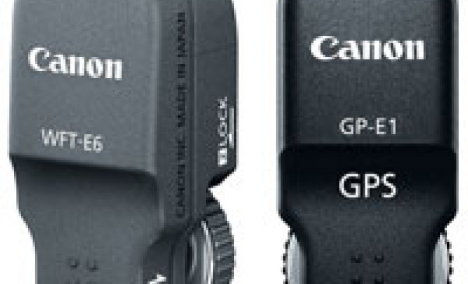 Canon WFT-E6 i GP-E1 - nowy transmiter i odbiornik GPS