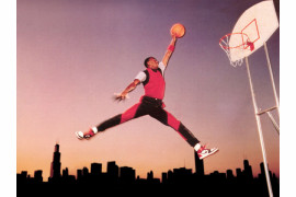 Zdjęcie z materiałów Nike z 1985 roku
