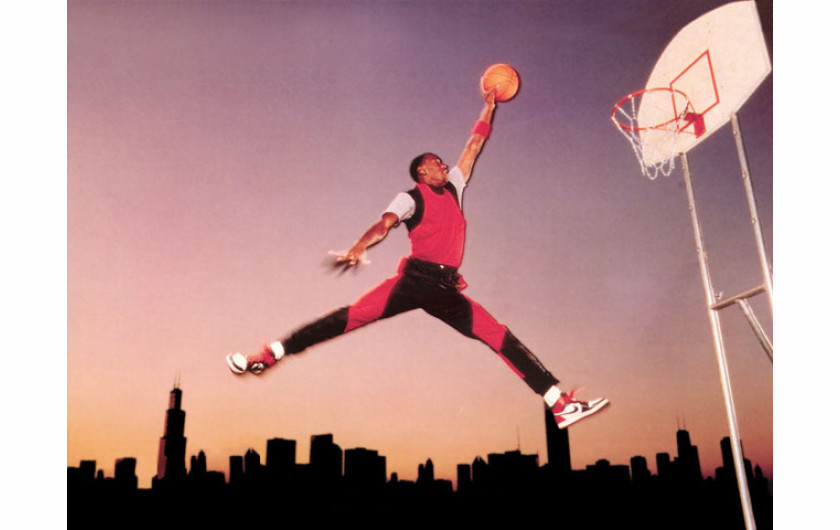 Zdjęcie z materiałów Nike z 1985 roku