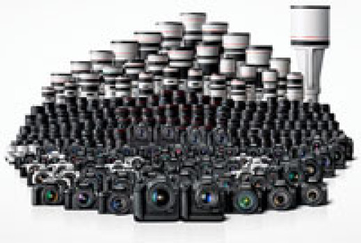 Canon: 50 milionów EOS-ów i 70 milionów obiektywów EF