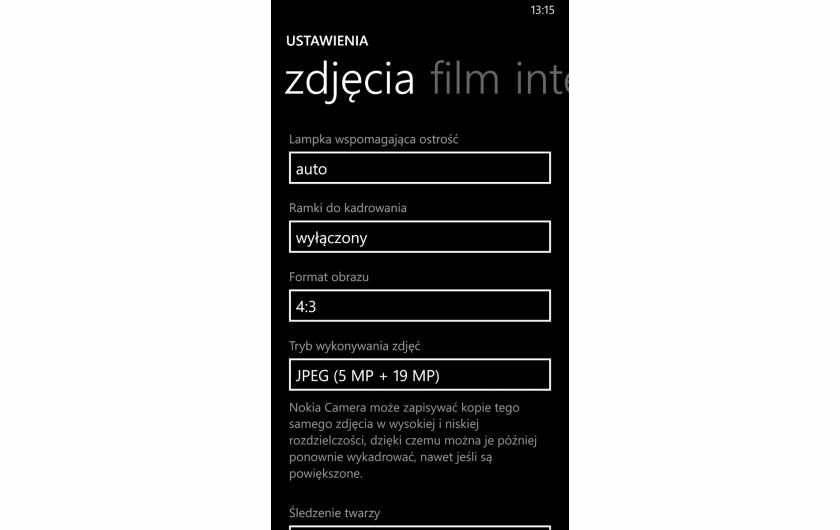 Nokia Lumia 930 - menu