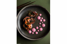 fot. Nicole Herft, "Octopus Dots", 1. miejsce w kategorii Food Stylist Award