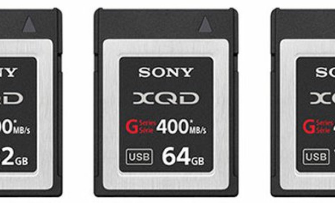 Szybsze karty Sony XQD G Series
