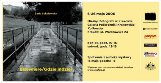 Basia Sokołowska "Elsewhere/Gdzie indziej"
