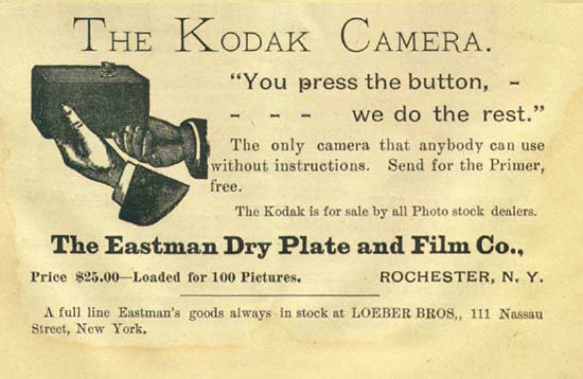 Kodak Brownie to nie tylko rewolucja w świecie fotograficznym, to także zupełnie inne podejście do reklamy