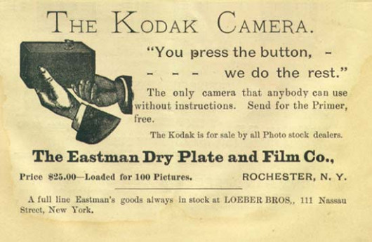 Kodak Brownie to nie tylko rewolucja w świecie fotograficznym, to także zupełnie inne podejście do reklamy