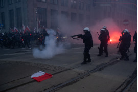 fot. Michał Mitoraj, nominacja w kat. Photojournalism, z serii "A day of violence, a day of hate"