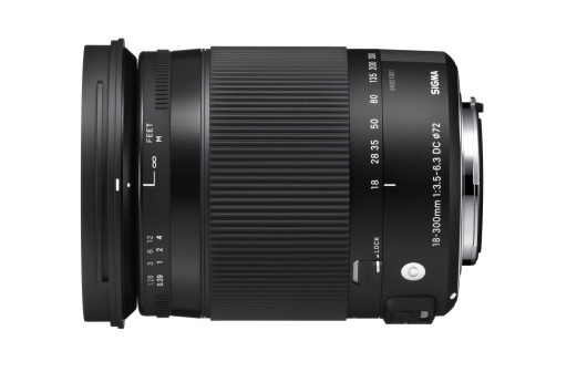 Sigma 18-300 mm f/3,5-6,3 DC MACRO OS HSM