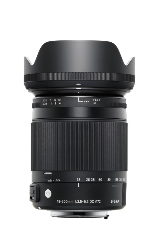 Sigma 18-300 mm f/3,5-6,3 DC MACRO OS HSM