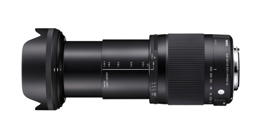 Sigma 18-300 mm f/3,5-6,3 DC MACRO OS HSM