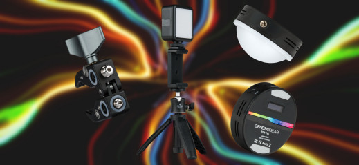 Kompaktowe lampy, zestaw do vlogowania i uniwersalny uchwyt - nowości Genesis Gear na polskim rynku