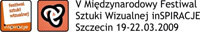 V  Międzynarodowy Festiwal Sztuki Wizualnej inSPIRACJE 2009 - zgłaszanie projektów