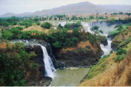 wodospady Błękitnego Nilu