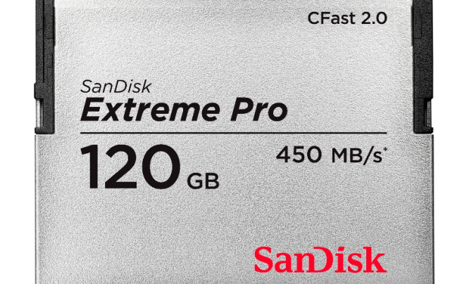 SanDisk Extreme Pro CFast 2.0