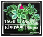 Kingston CompactFlash Elite Pro przyśpieszają