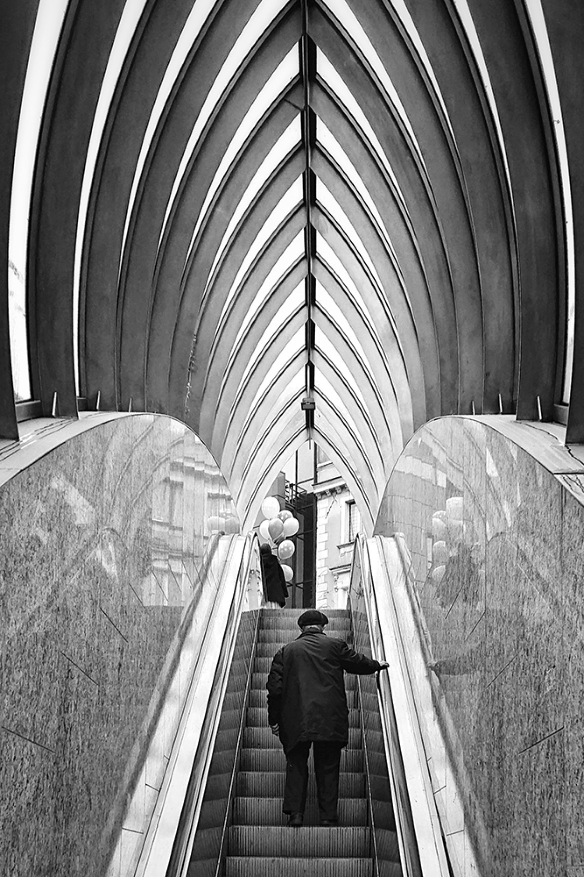 fot. Dominika Koszowska, nominacja w kat. Street, "A Stairway to Heaven"
