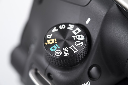 Sony SLT-A58 - pokrętło PASM