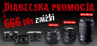 Diabelska promocja Fujifilm