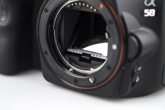 Sony SLT-A58 - bagnet