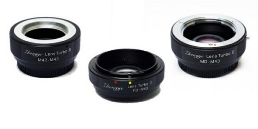 ZY Optics - trzy nowe adaptery do Mikro Cztery Trzecie
