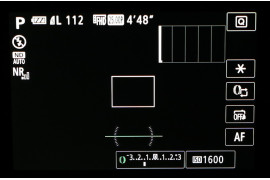 Informacje wyświetlane na ekranie LCD aparatu Canon G9 X
