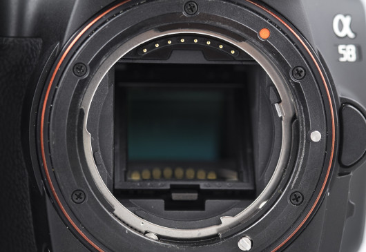 Sony SLT-A58 - bagnet