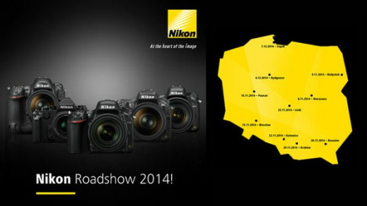 Nikon roadshow 2014 już od 8 listopada w 10 miastach Polski!