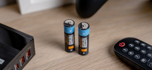 Newell - akumulatorki AA, AAA i 9V ze złączem USB-C. Wygodniej się nie da!