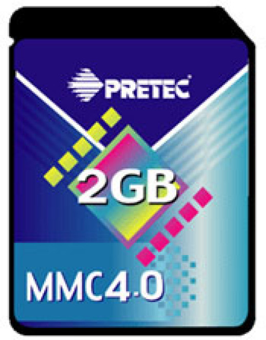 Pretec 2 GB MMC 4.0 - najszybsza karta?